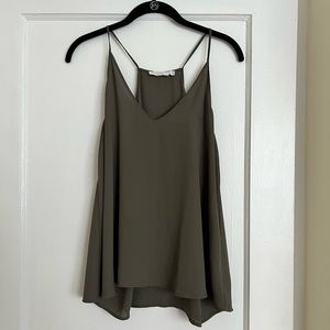 Lush razor back tank top